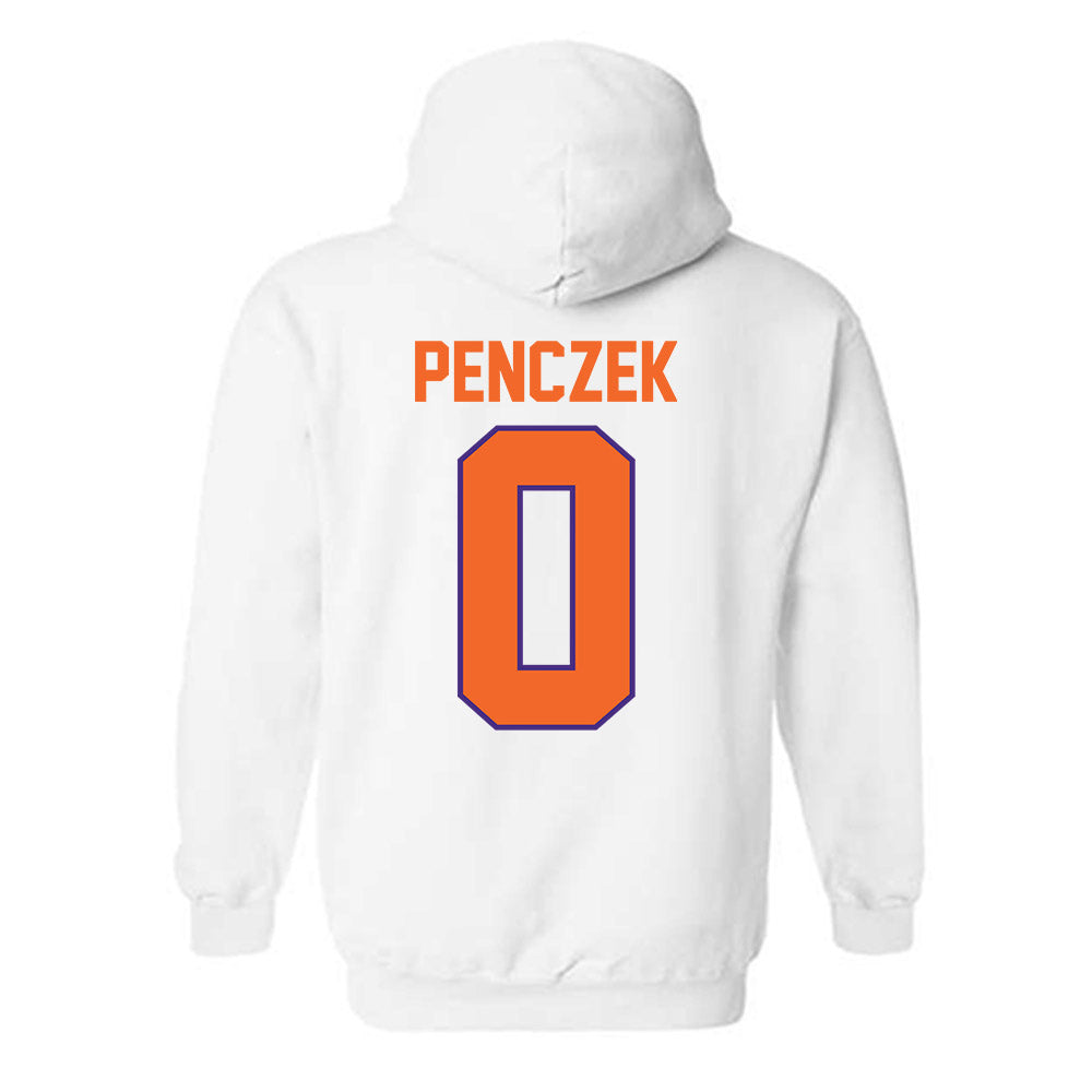 Clemson - NCAA Women's Lacrosse : Emma Penczek - Classic Shersey Hooded Sweatshirt-1