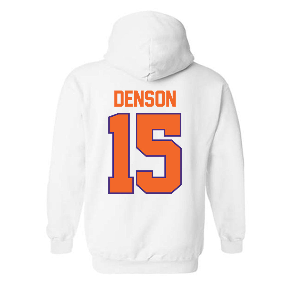Clemson - NCAA Football : Chris Denson - Classic Shersey Hooded Sweatshirt-1