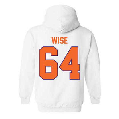 Clemson - NCAA Football : Grant Wise - Classic Shersey Hooded Sweatshirt-1