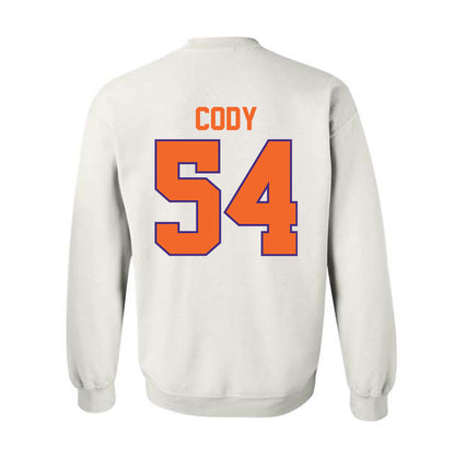Clemson - NCAA Football : Kam Cody - Classic Shersey Crewneck Sweatshirt-1