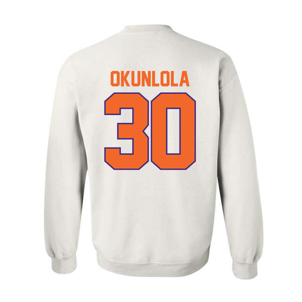 Clemson - NCAA Men's Soccer : Remi Okunlola - Classic Shersey Crewneck Sweatshirt-1