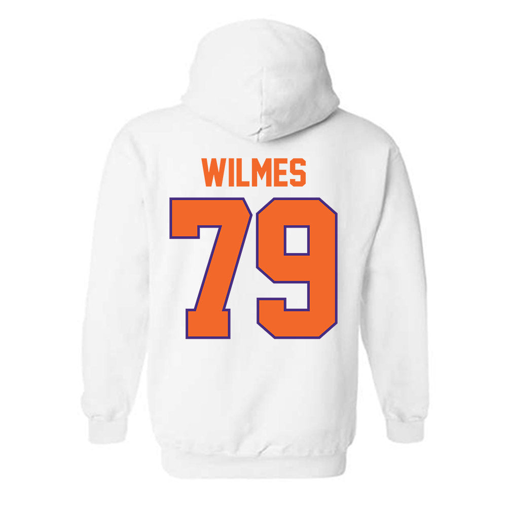 Clemson - NCAA Football : Braden Wilmes - Classic Shersey Hooded Sweatshirt-1