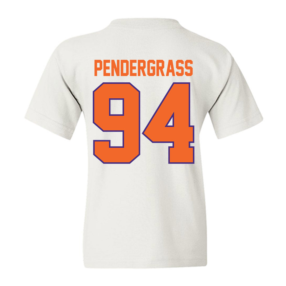 Clemson - NCAA Football : Chapman Pendergrass - Classic Shersey Youth T-Shirt-1