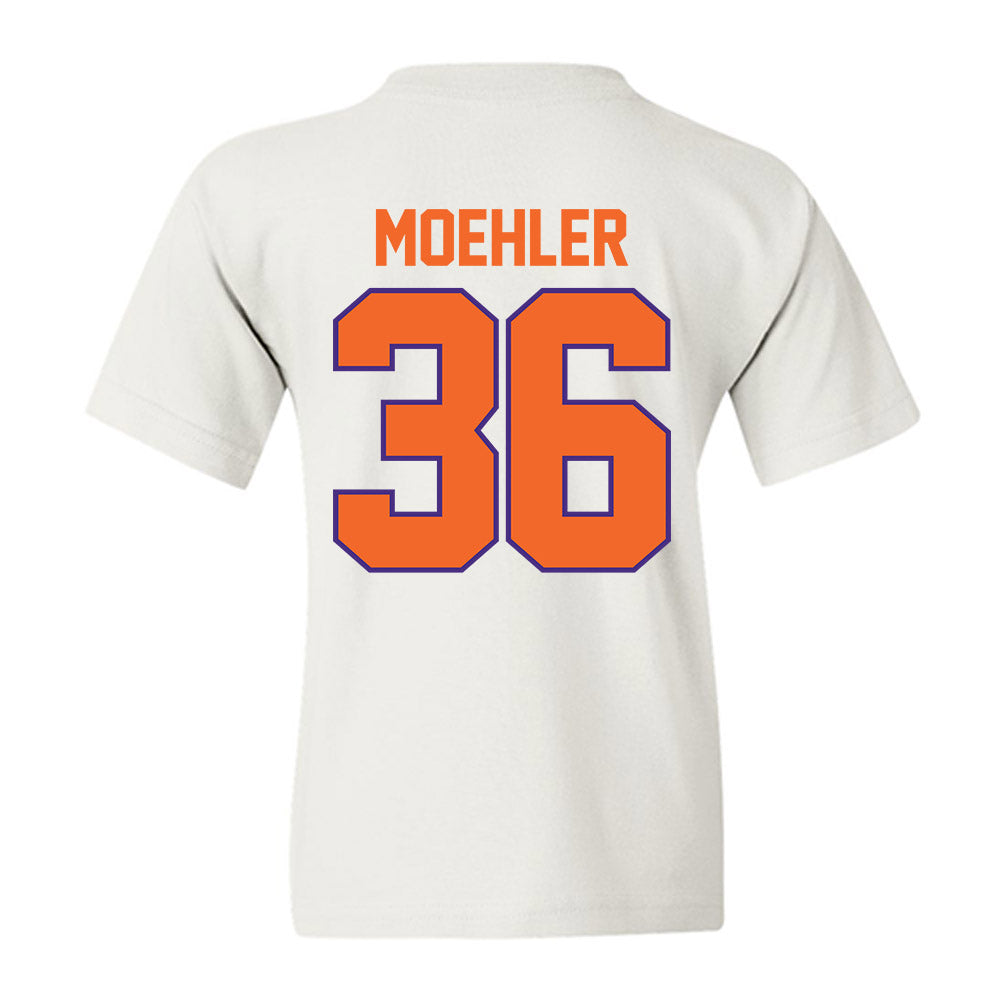 Clemson - NCAA Baseball : Dane Moehler - Classic Shersey Youth T-Shirt-1