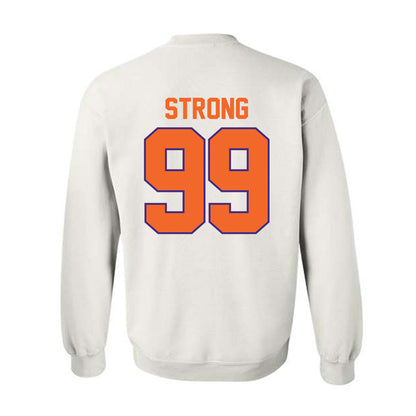 Clemson - NCAA Football : Markus Strong - Classic Shersey Crewneck Sweatshirt-1