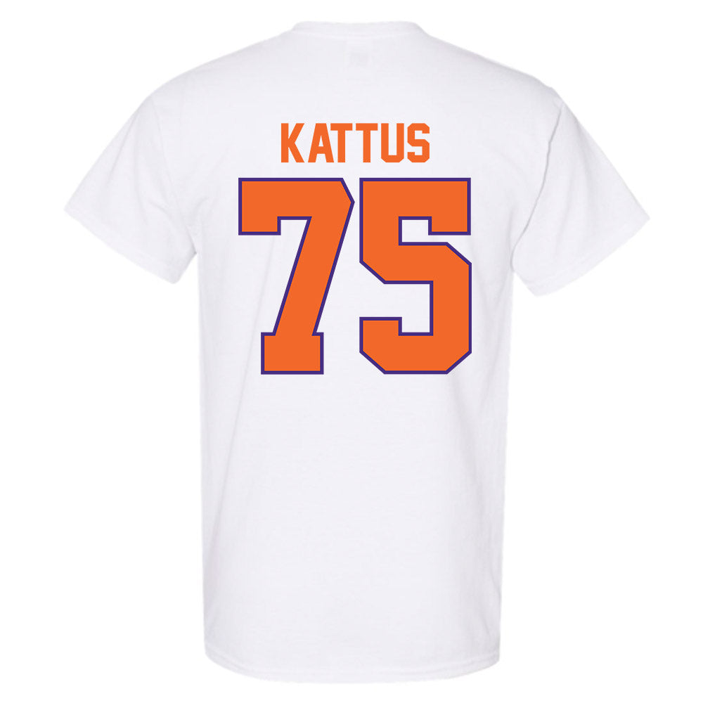 Clemson - NCAA Football : Tucker Kattus - Classic Shersey T-Shirt-1