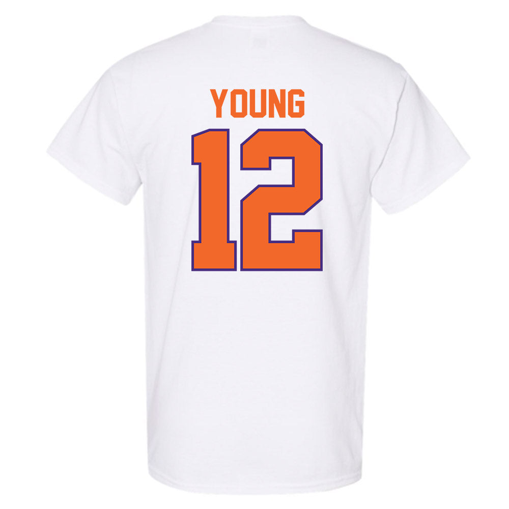 Clemson - NCAA Football : Shavar Young - Classic Shersey T-Shirt-1