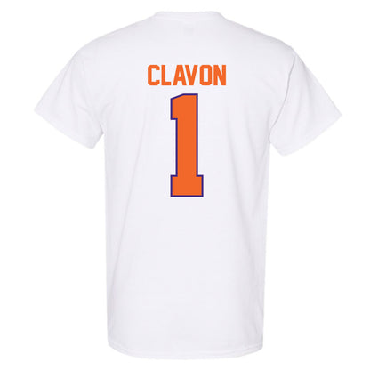 Clemson - NCAA Baseball : Bryce Clavon - Classic Shersey T-Shirt-1