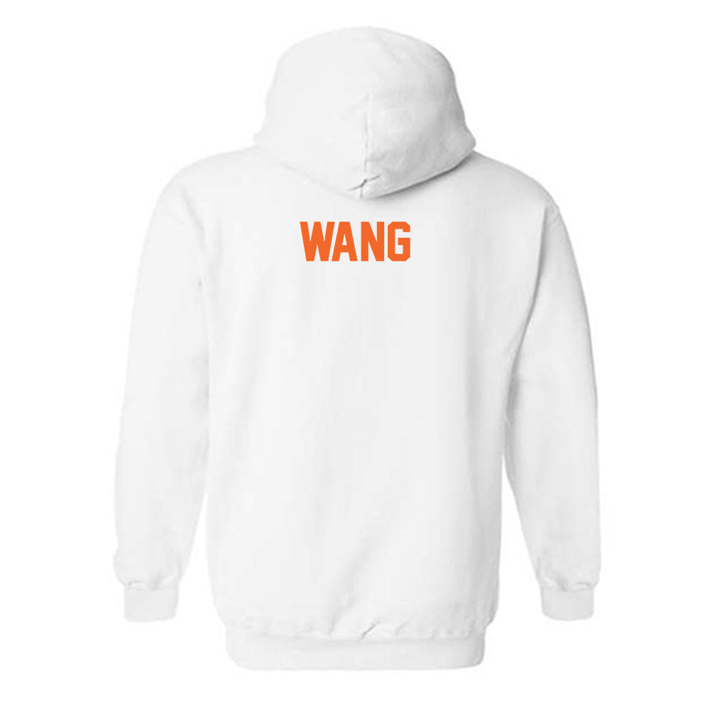 Clemson - NCAA Men's Track & Field : Leupold Wang - Classic Shersey Hooded Sweatshirt