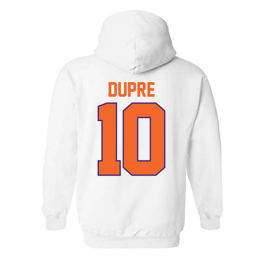 Clemson - NCAA Women's Soccer : Sierra Dupre - Classic Shersey Hooded Sweatshirt-1