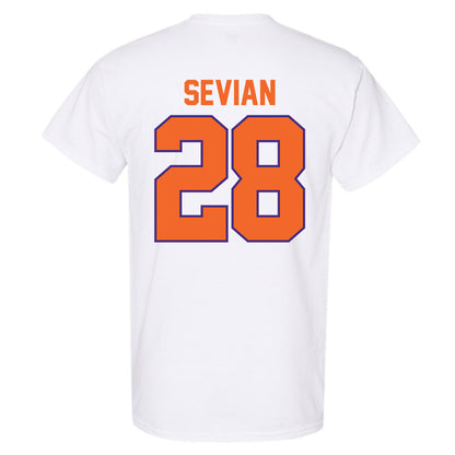 Clemson - NCAA Men's Soccer : Xander Sevian - Classic Shersey T-Shirt-1