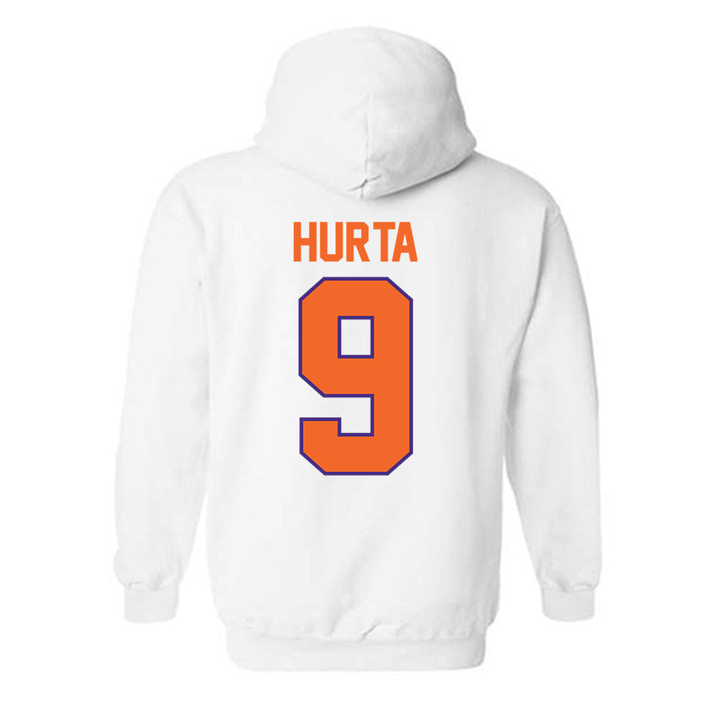 Clemson - NCAA Women's Volleyball : Kathryn Hurta - Classic Shersey Hooded Sweatshirt-1