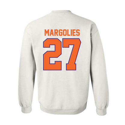 Clemson - NCAA Baseball : Dan Margolies - Classic Shersey Crewneck Sweatshirt-1
