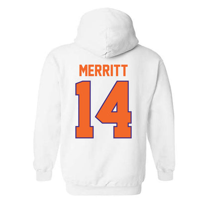 Clemson - NCAA Football : London Merritt - Classic Shersey Hooded Sweatshirt-1