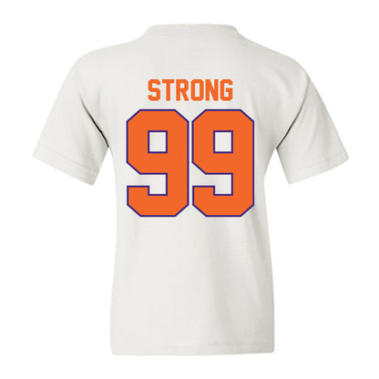 Clemson - NCAA Football : Markus Strong - Classic Shersey Youth T-Shirt-1