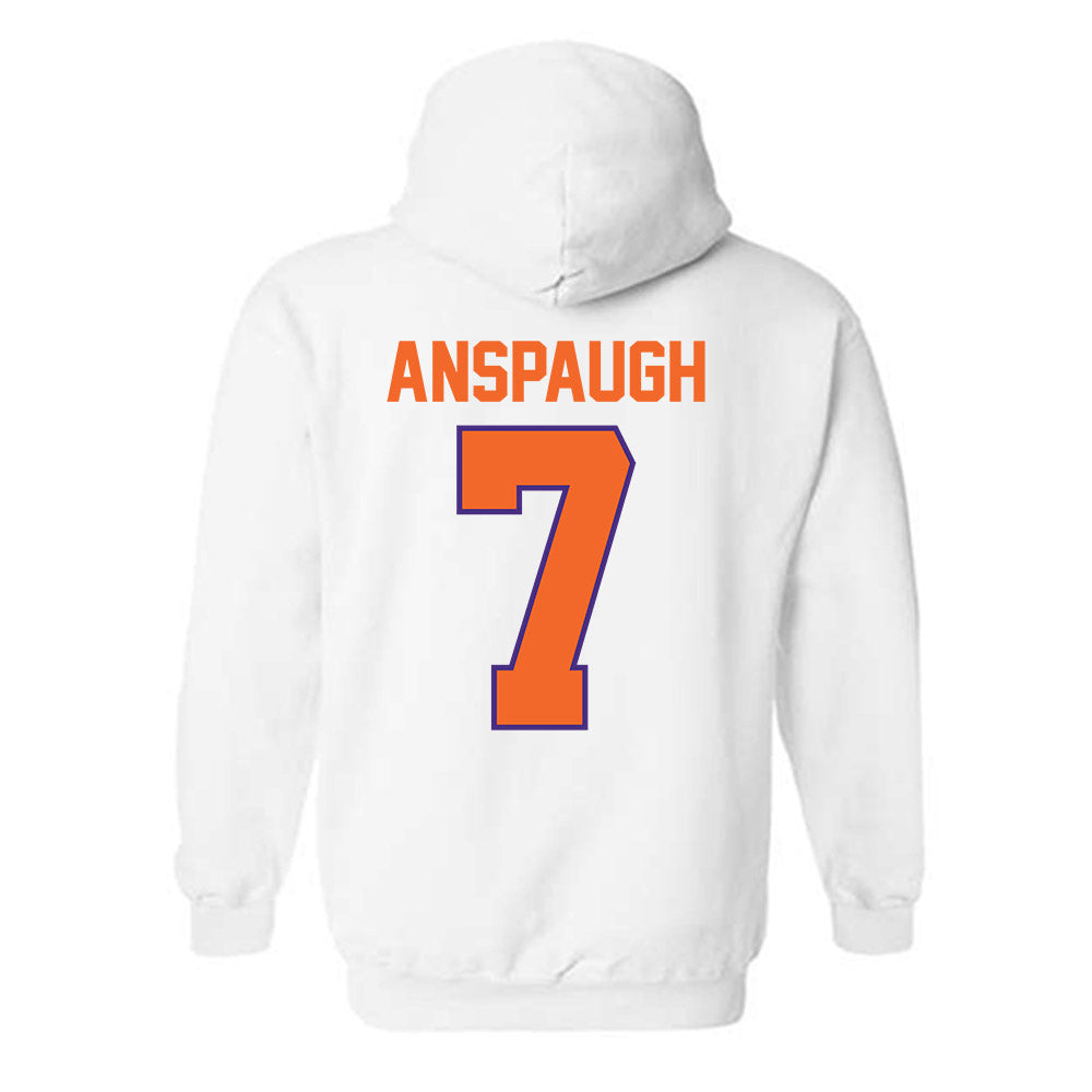 Clemson - NCAA Women's Volleyball : Madison Anspaugh - Classic Shersey Hooded Sweatshirt-1