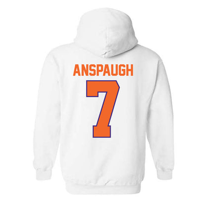 Clemson - NCAA Women's Volleyball : Madison Anspaugh - Classic Shersey Hooded Sweatshirt-1