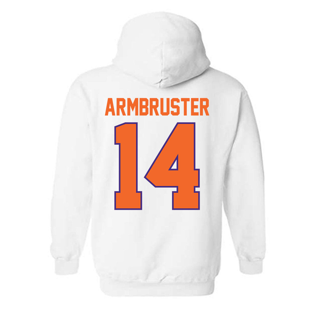 Clemson - NCAA Women's Volleyball : Audrey Armbruster - Classic Shersey Hooded Sweatshirt-1
