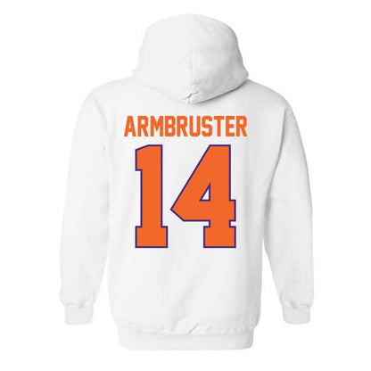 Clemson - NCAA Women's Volleyball : Audrey Armbruster - Classic Shersey Hooded Sweatshirt-1