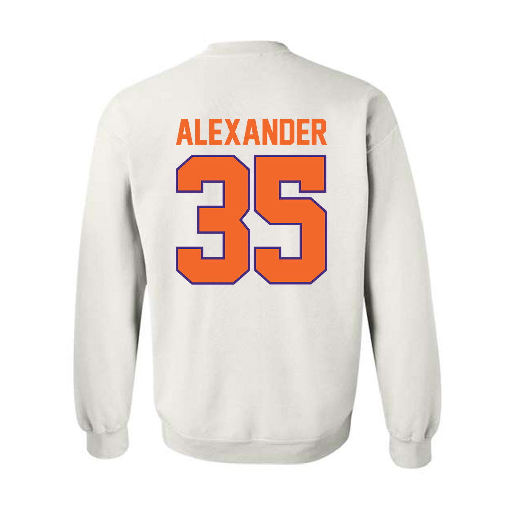 Clemson - NCAA Football : Jeremiah Alexander - Classic Shersey Crewneck Sweatshirt-1