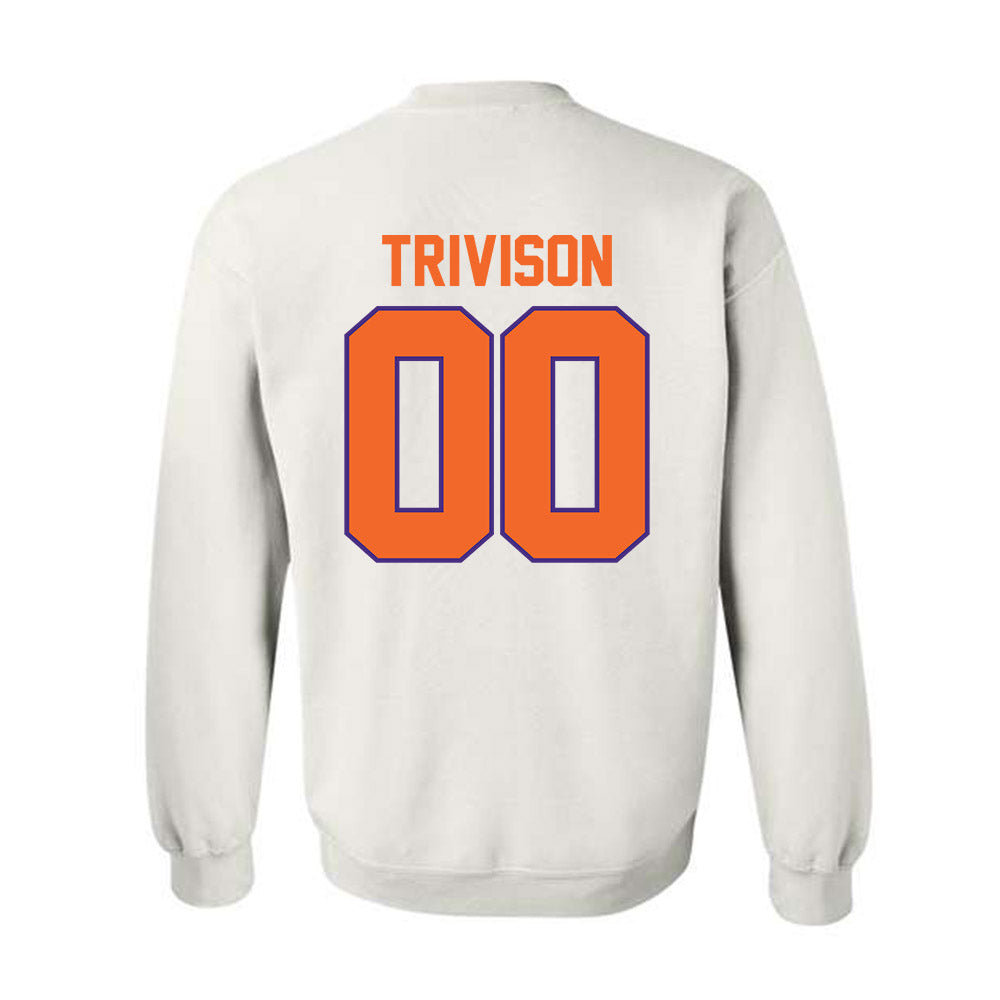 Clemson - NCAA Baseball : Ethan Trivison - Classic Shersey Crewneck Sweatshirt-1