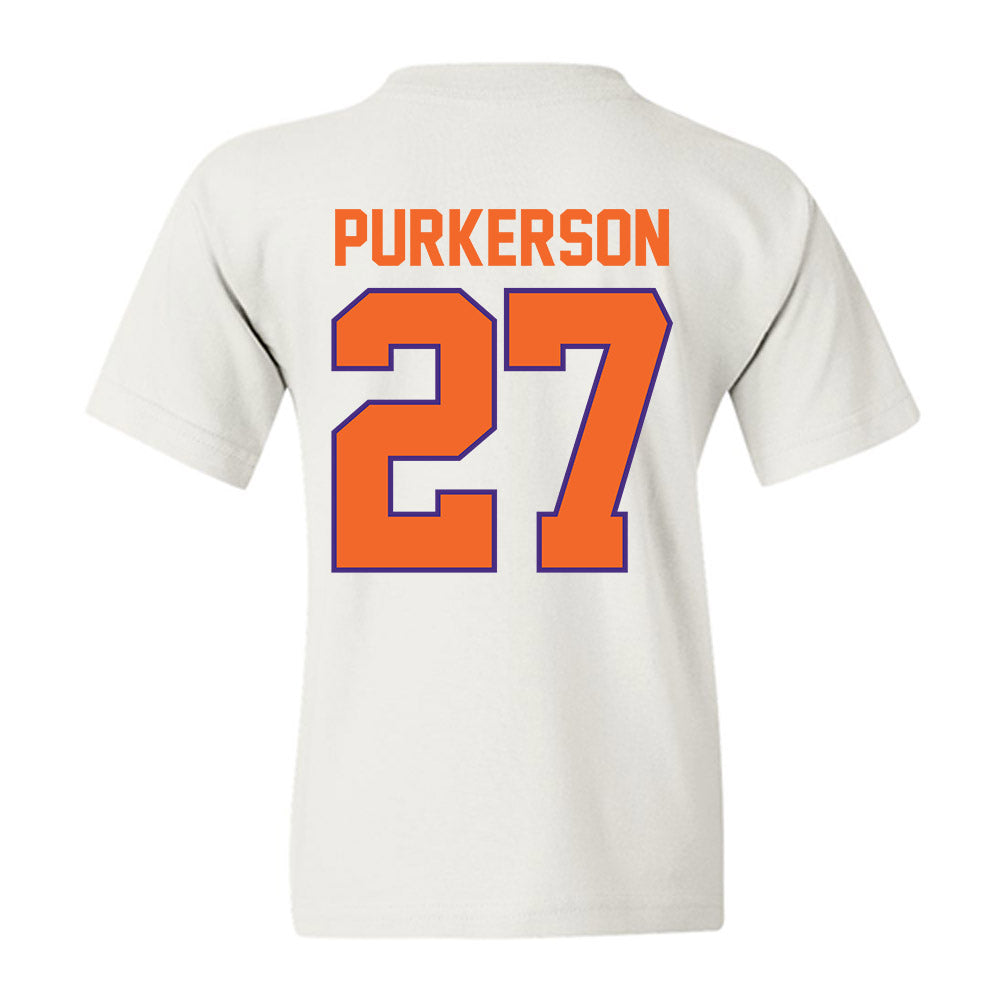 Clemson - NCAA Football : Jack Purkerson - Classic Shersey Youth T-Shirt-1