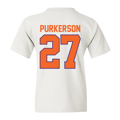 Clemson - NCAA Football : Jack Purkerson - Classic Shersey Youth T-Shirt-1