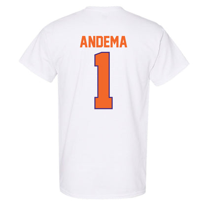 Clemson - NCAA Men's Soccer : Joseph Andema - Classic Shersey T-Shirt-1