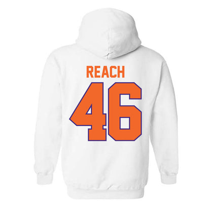 Clemson - NCAA Football : Jackson Reach - Classic Shersey Hooded Sweatshirt-1