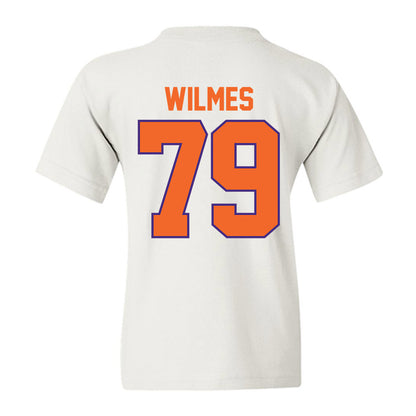 Clemson - NCAA Football : Braden Wilmes - Classic Shersey Youth T-Shirt-1