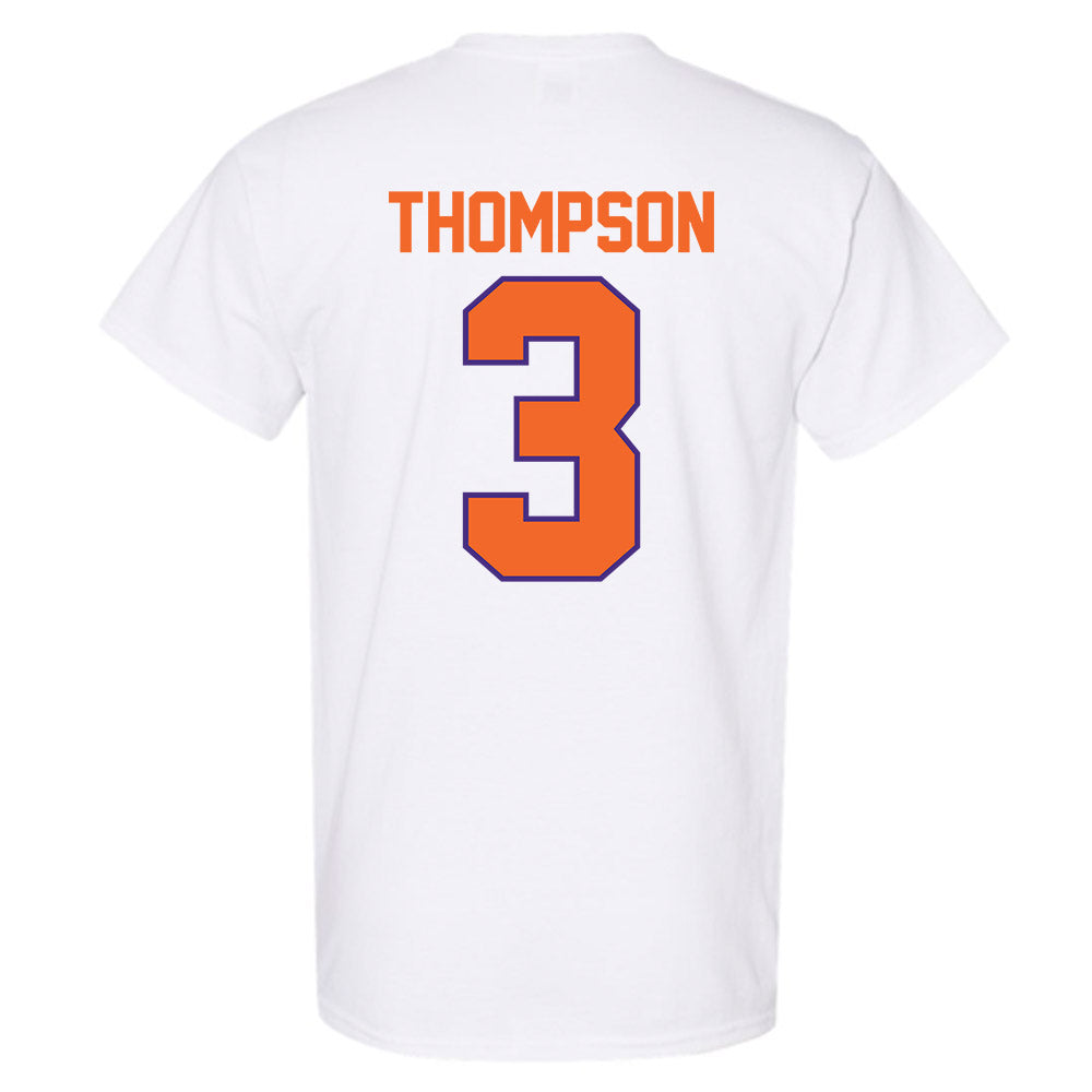 Clemson - NCAA Men's Basketball : Chase Thompson - Classic Shersey T-Shirt-1