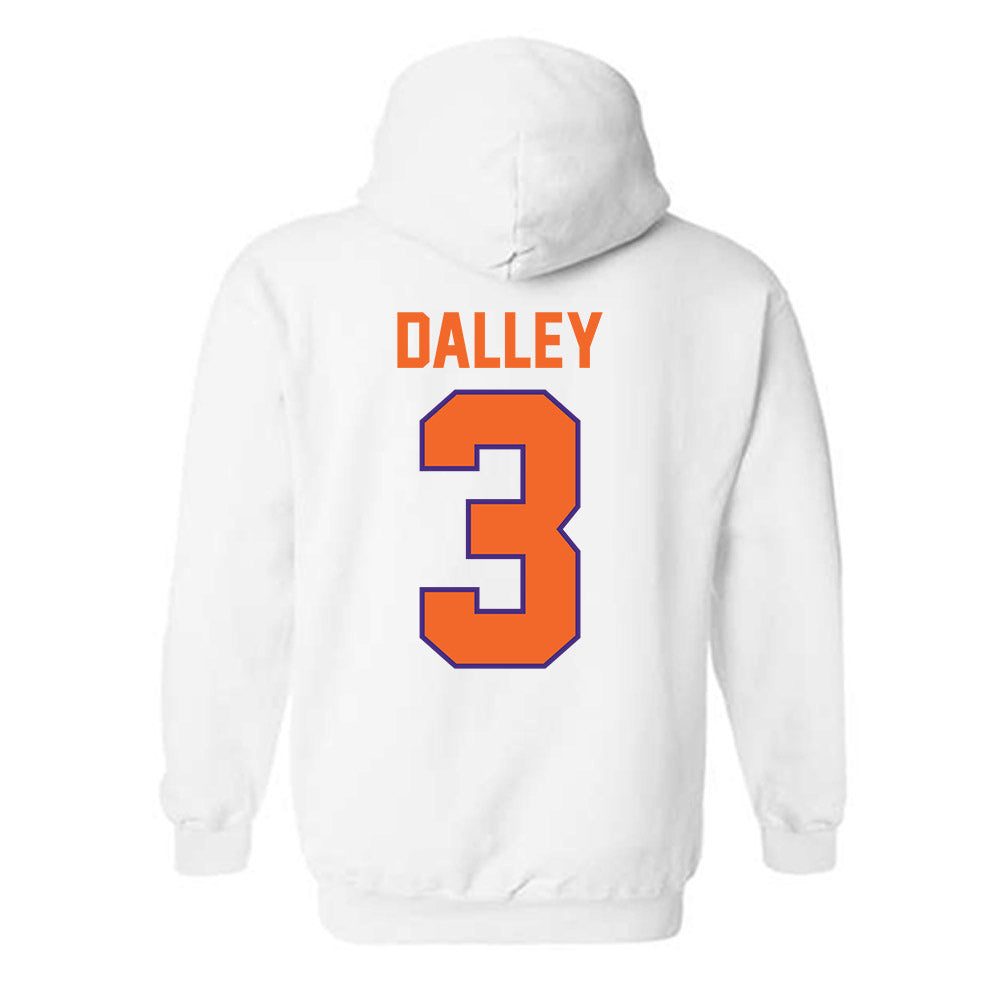 Clemson - NCAA Baseball : Ty Dalley - Classic Shersey Hooded Sweatshirt-1