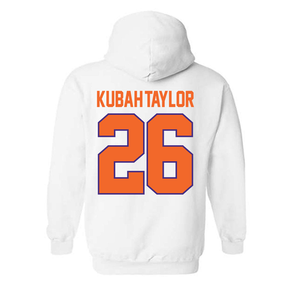Clemson - NCAA Football : C.J. Kubah-Taylor - Classic Shersey Hooded Sweatshirt-1