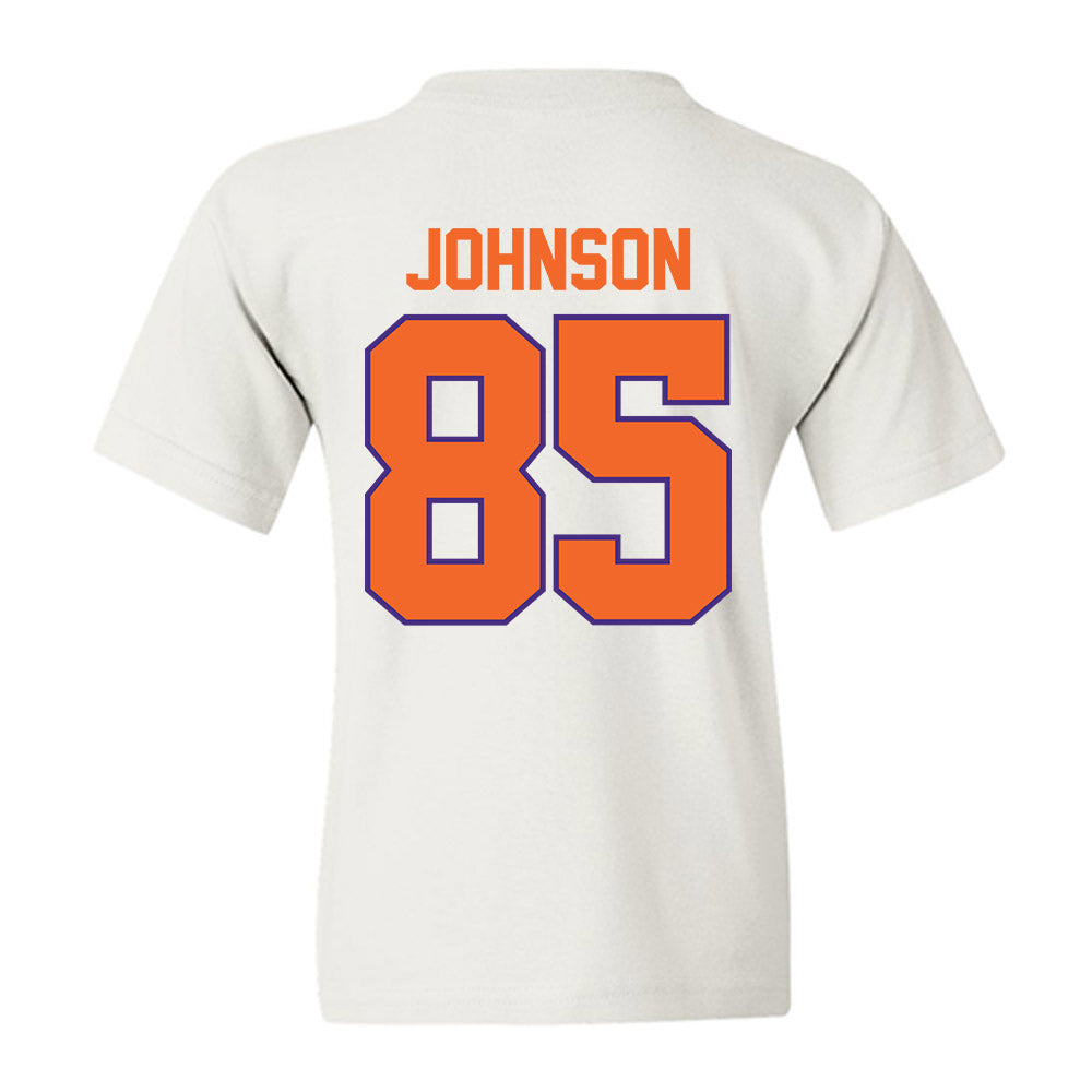 Clemson - NCAA Football : Charlie Johnson - Classic Shersey Youth T-Shirt-1