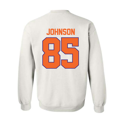 Clemson - NCAA Football : Charlie Johnson - Classic Shersey Crewneck Sweatshirt-1