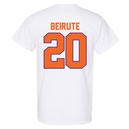 Clemson - NCAA Men's Soccer : Andres Beirute - Classic Shersey T-Shirt-1