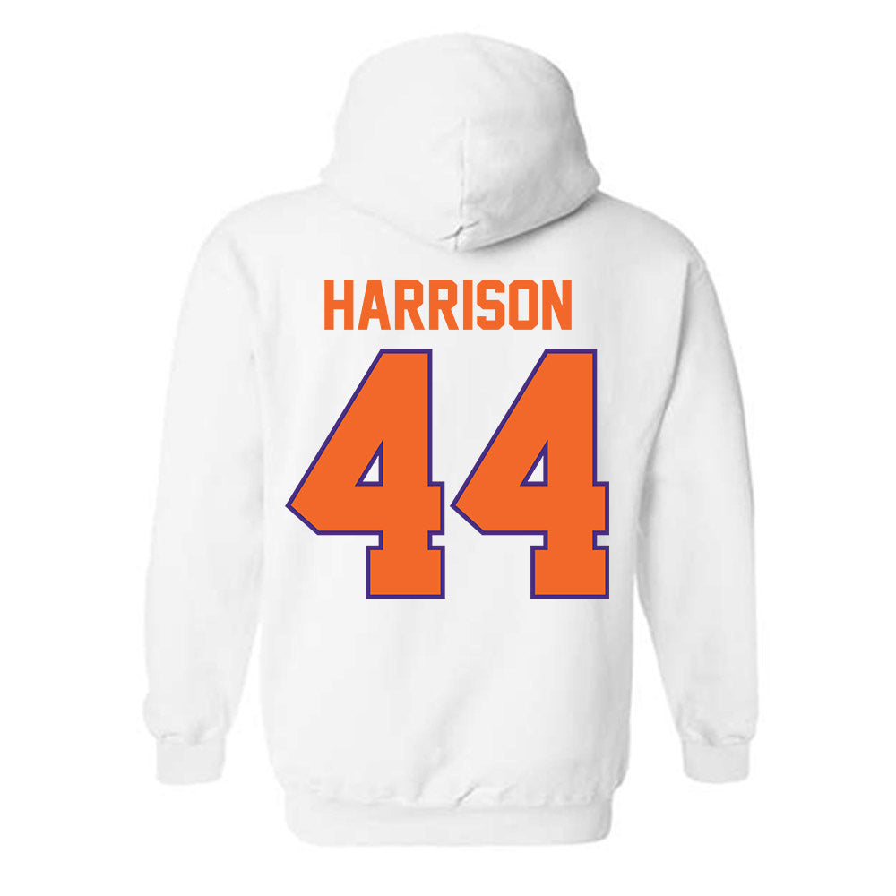 Clemson - NCAA Baseball : Dylan Harrison - Classic Shersey Hooded Sweatshirt-1