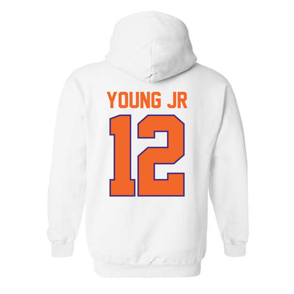 Clemson - NCAA Football : Shavar Young Jr - Classic Shersey Hooded Sweatshirt-1