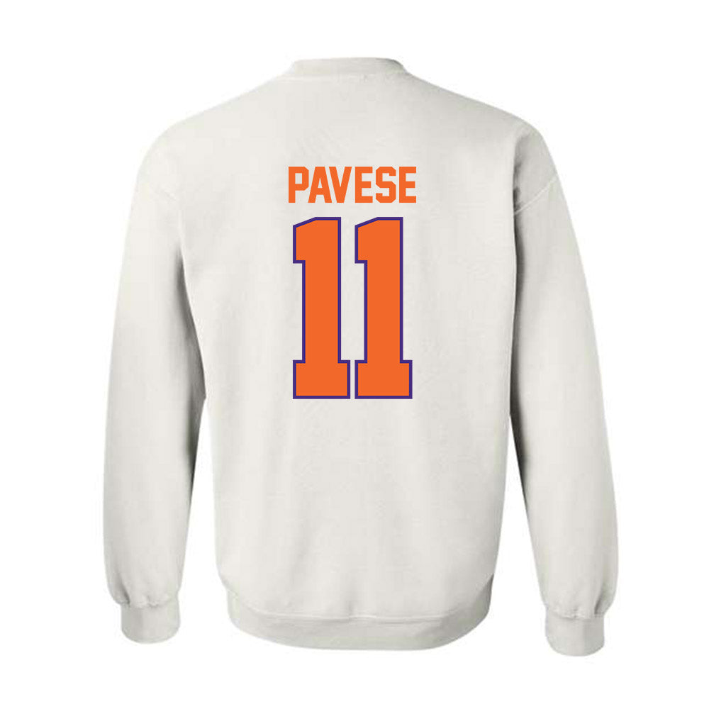 Clemson - NCAA Softball : Mac Pavese - Classic Shersey Crewneck Sweatshirt-1