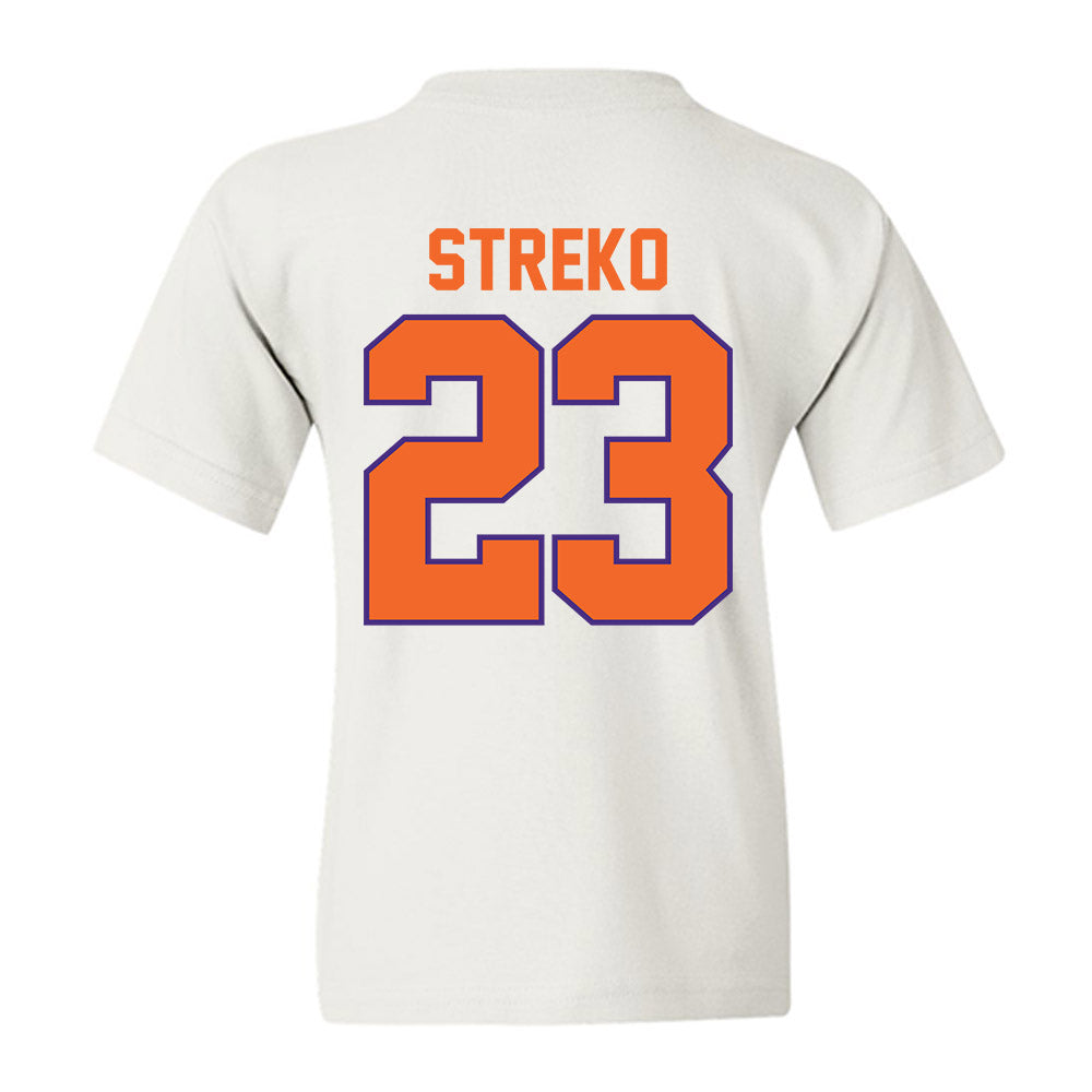 Clemson - NCAA Football : Peyton Streko - Classic Shersey Youth T-Shirt-1