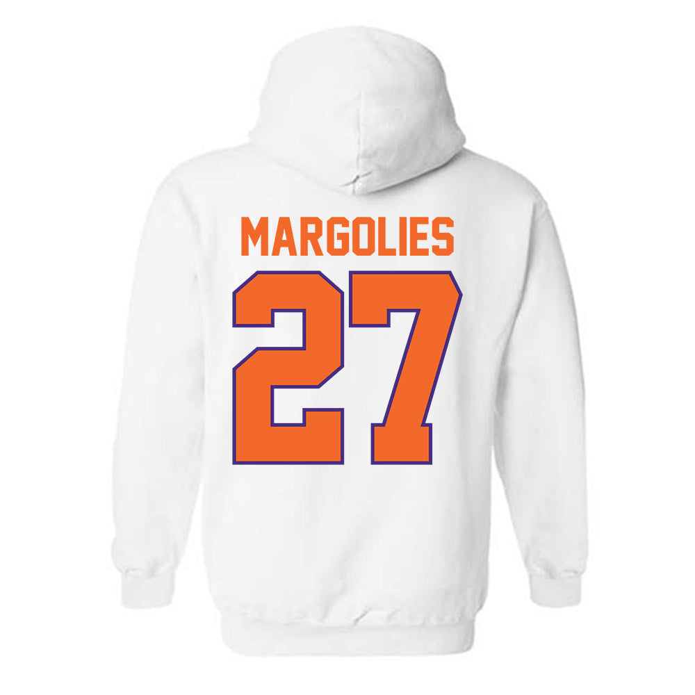 Clemson - NCAA Baseball : Dan Margolies - Classic Shersey Hooded Sweatshirt-1