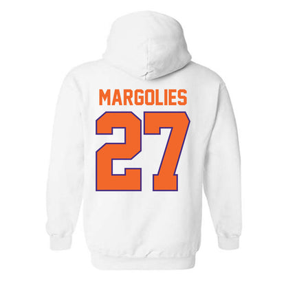 Clemson - NCAA Baseball : Dan Margolies - Classic Shersey Hooded Sweatshirt-1