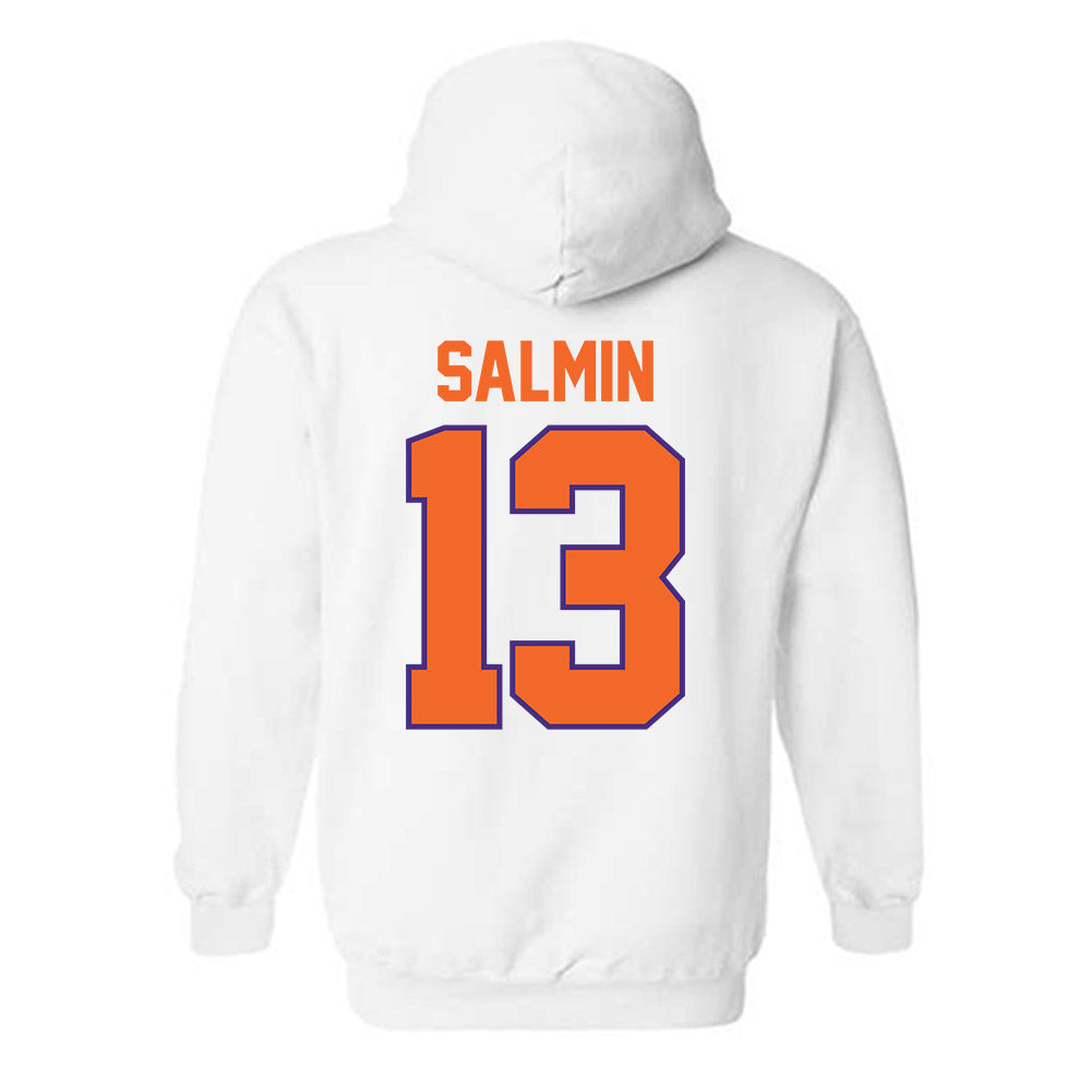 Clemson - NCAA Football : Connor Salmin - Classic Shersey Hooded Sweatshirt-1