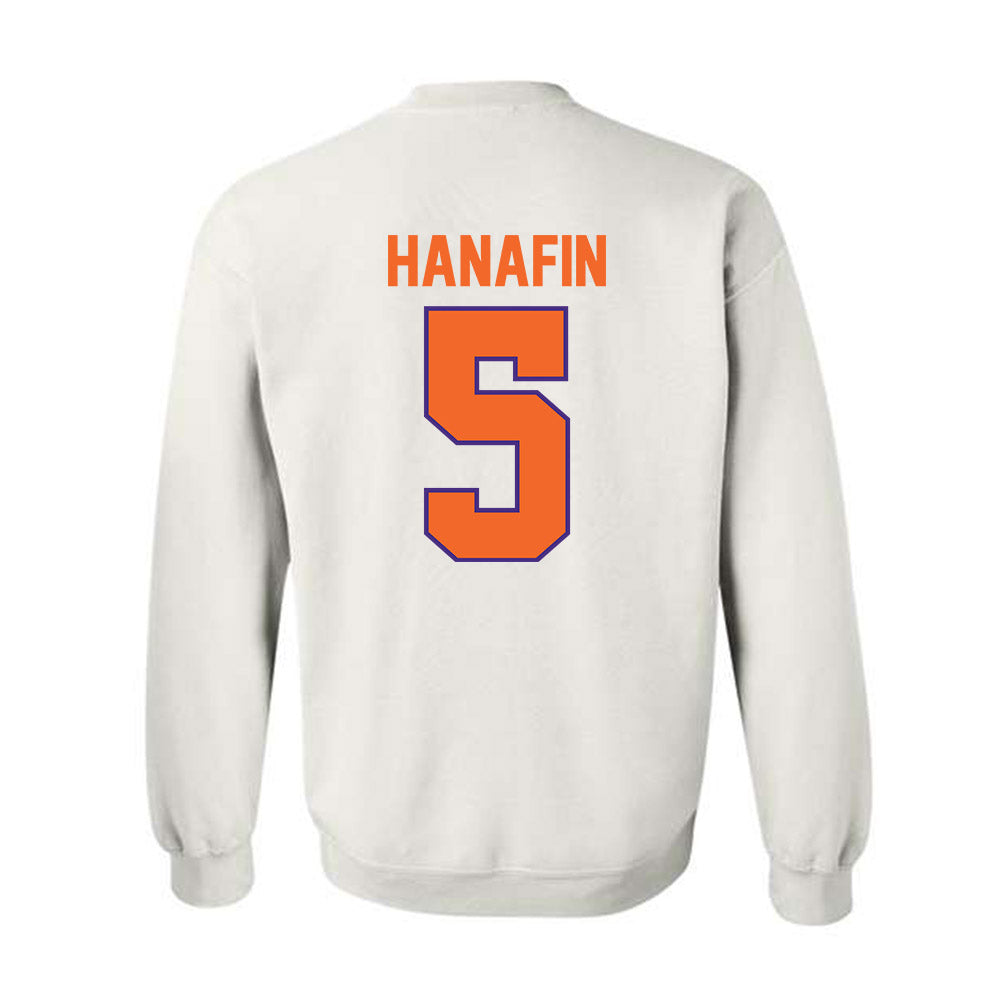 Clemson - NCAA Football : Ronan Hanafin - Classic Shersey Crewneck Sweatshirt-1