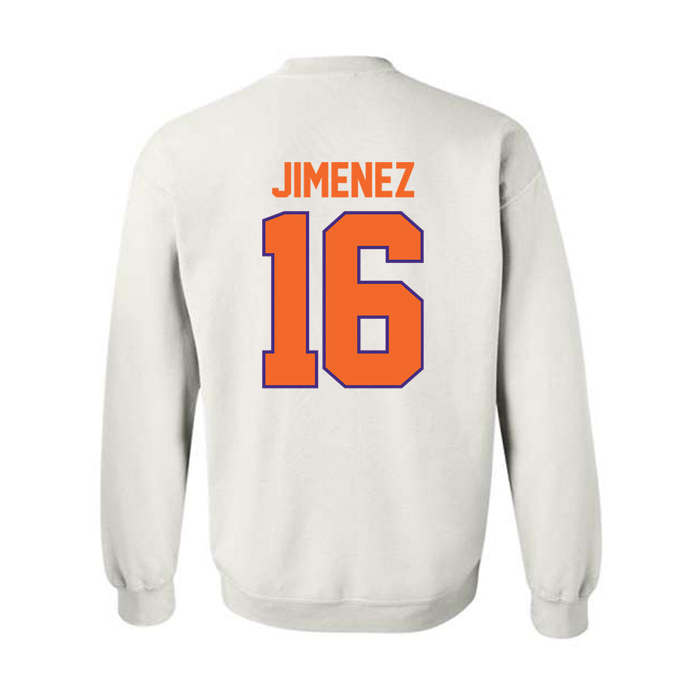 Clemson - NCAA Men's Soccer : Mason Jimenez - Classic Shersey Crewneck Sweatshirt-1