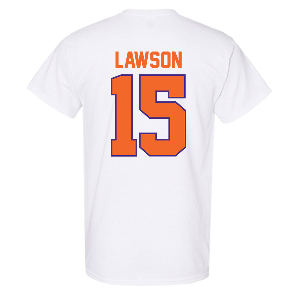 Clemson - NCAA Football : Jahiem Lawson - Classic Shersey T-Shirt-1