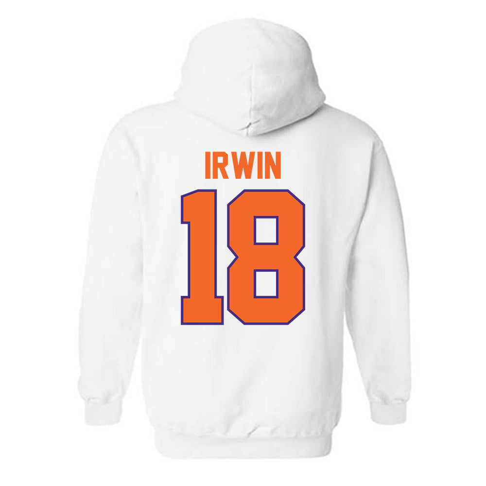 Clemson - NCAA Women's Volleyball : Alyssa Irwin - Classic Shersey Hooded Sweatshirt-1