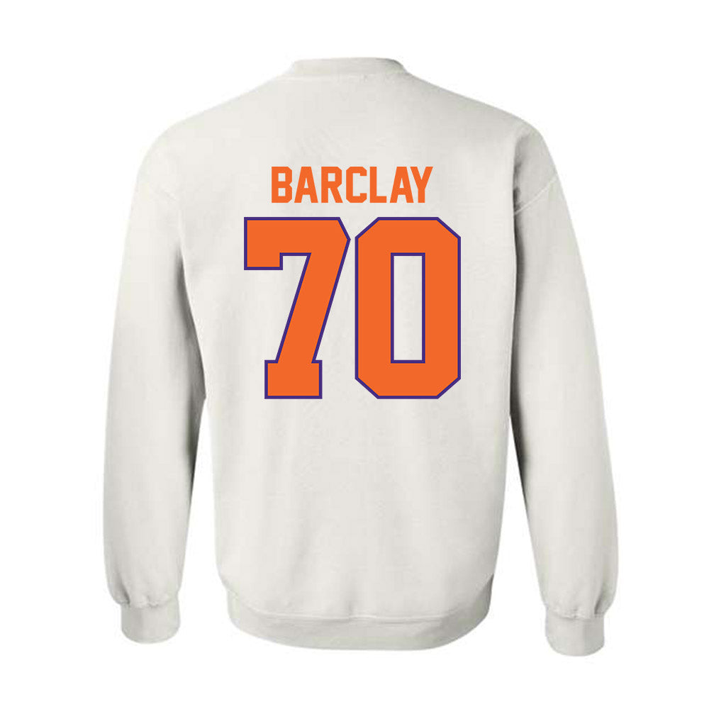 Clemson - NCAA Football : Chancellor Barclay - Classic Shersey Crewneck Sweatshirt-1
