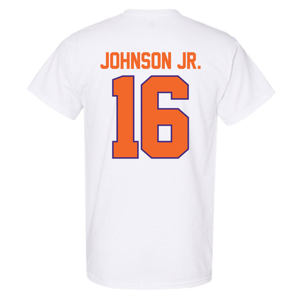 Clemson - NCAA Football : Chris Johnson Jr. - Classic Shersey T-Shirt-1