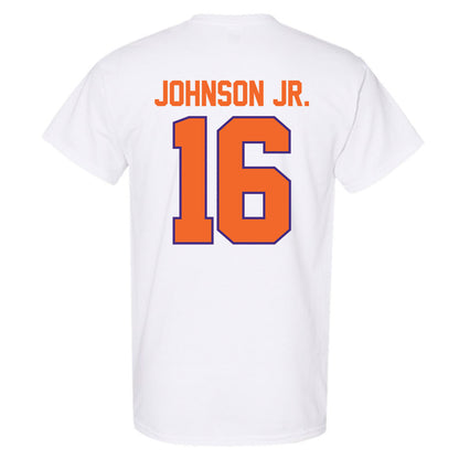 Clemson - NCAA Football : Chris Johnson Jr. - Classic Shersey T-Shirt-1